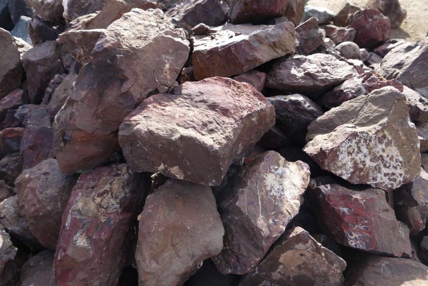 Ландшафтный камень - Яшма окварцованная - 9